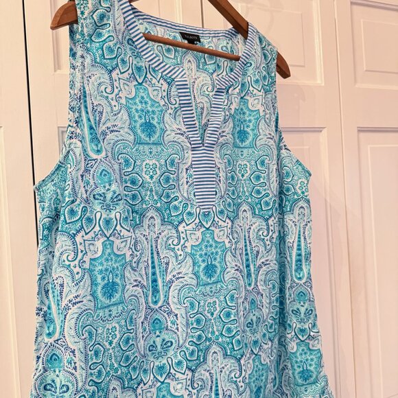 Talbots Split Neck Shell - Picture 1 of 5